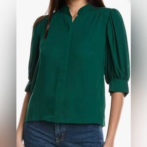 CeCe Coastal Sunrise Blouse